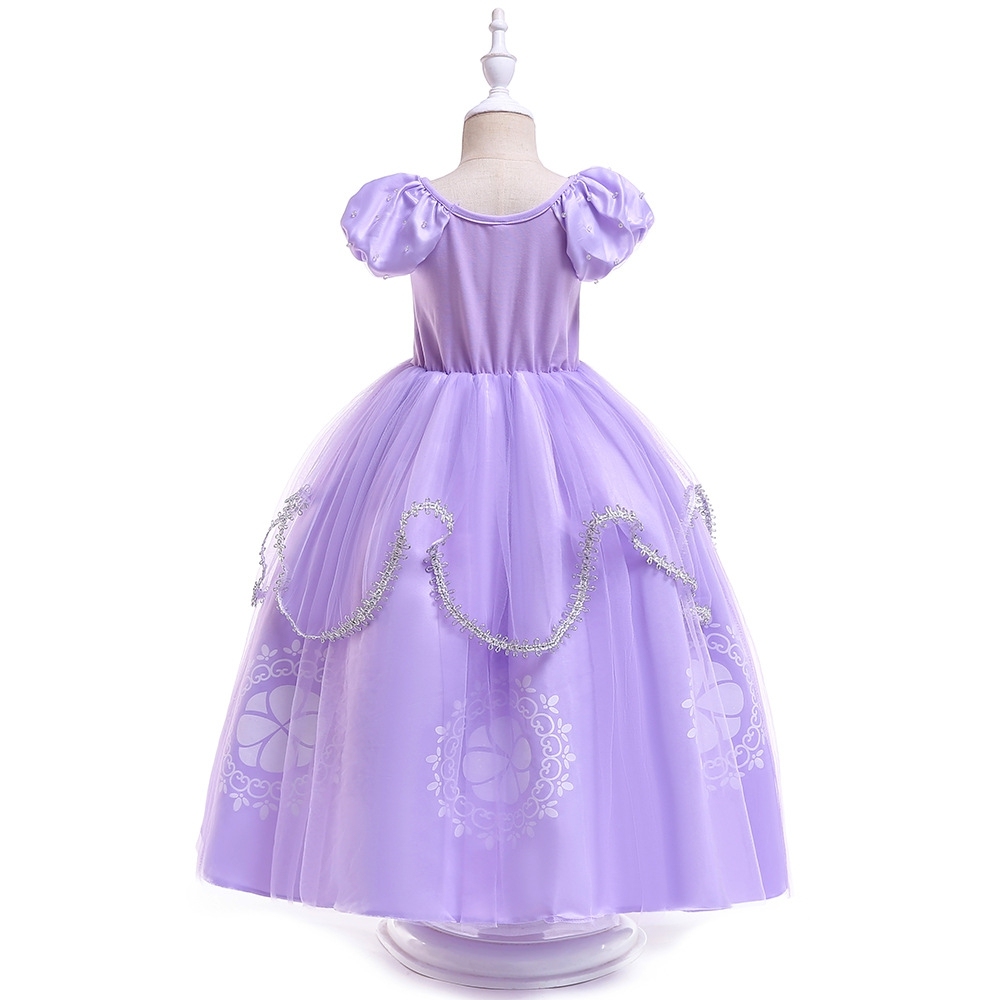 Elegant Princess Dresses for Girls: Floral Embroidery, Tulle Skirts & Crystal Accents | Whimsical Special Occasion Attire