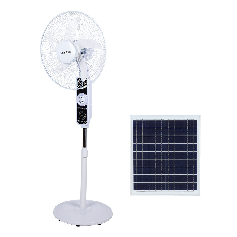 Eco-Friendly Solar Standing Fan with Remote – Cut Electricity Bills, Stay Comfortable
