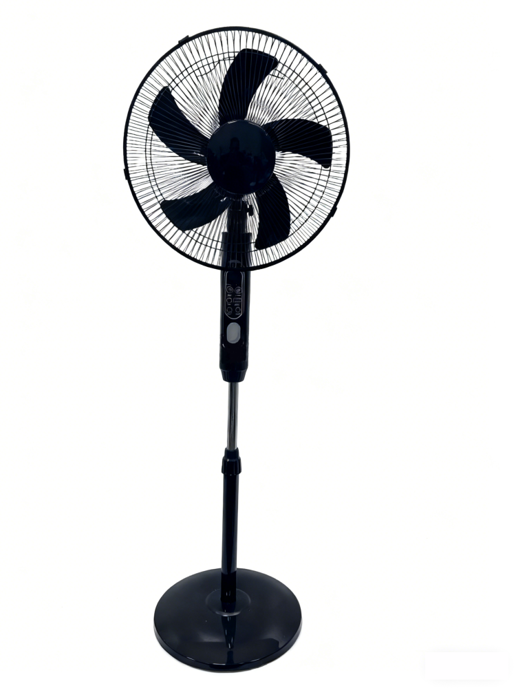 Solar Standing Fan with 10000mAh Battery - Patio Cooling Fan with Mosquito Repellent Light - Remote Control Solar Battery Charger Fan