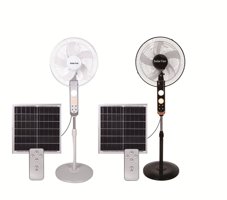 25W Solar Fan with Double Row Night Light | Mosquito Repellent Function | 20W Panel | Remote Control | 7-8 Hour Runtime