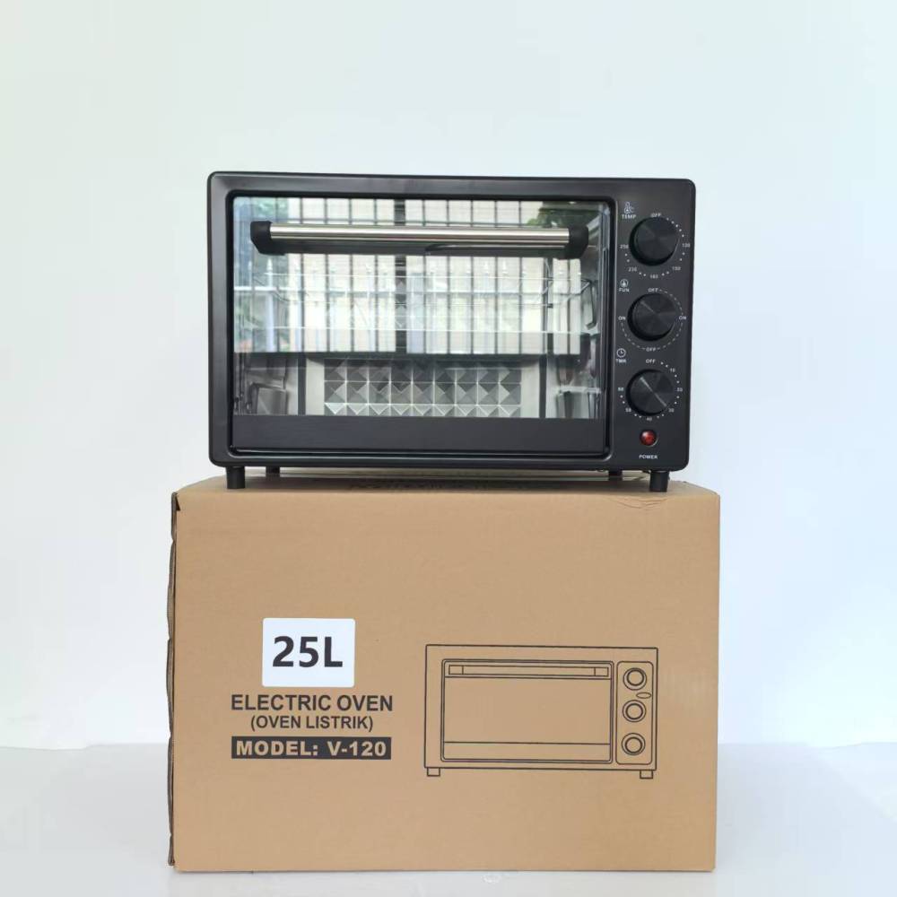 多功能烤箱25L出口家用小型双层式烘焙电烤箱12L25L48L烤箱