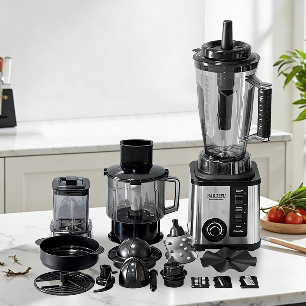 blender 破壁机多功能豆浆机家用研磨果蔬榨汁机料理搅拌机跨境