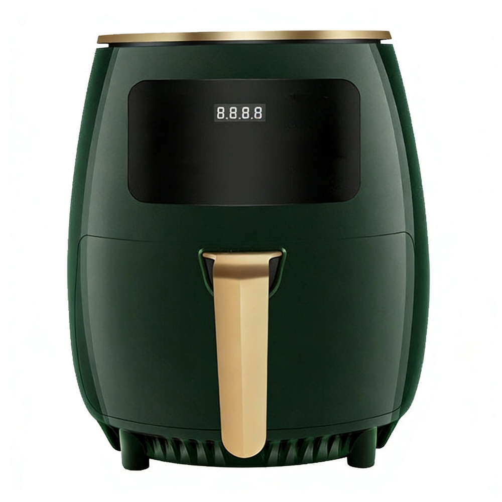 6L Large Capacity Touch Screen Intelligent Household Air Fryer