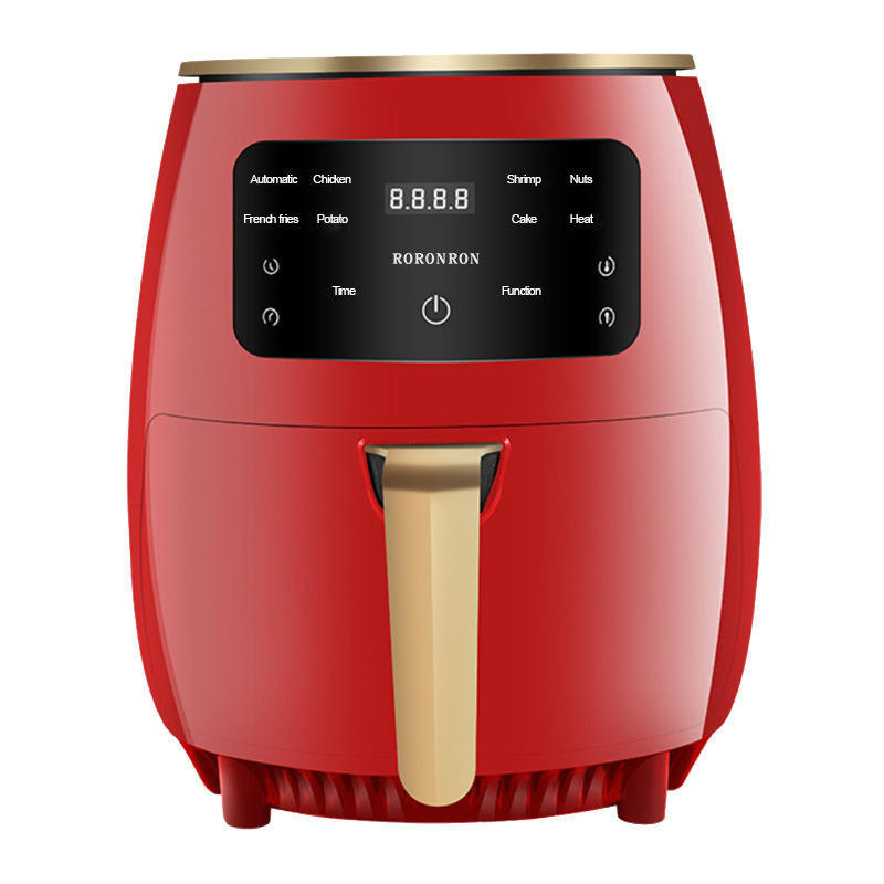 6L Large Capacity Touch Screen Intelligent Household Air Fryer