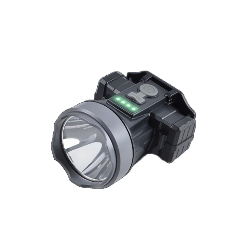 Solar Headlamp, Rechargeable with USB, 90° Adjustable for Camping