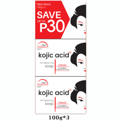 kojic aci soap 100g*3