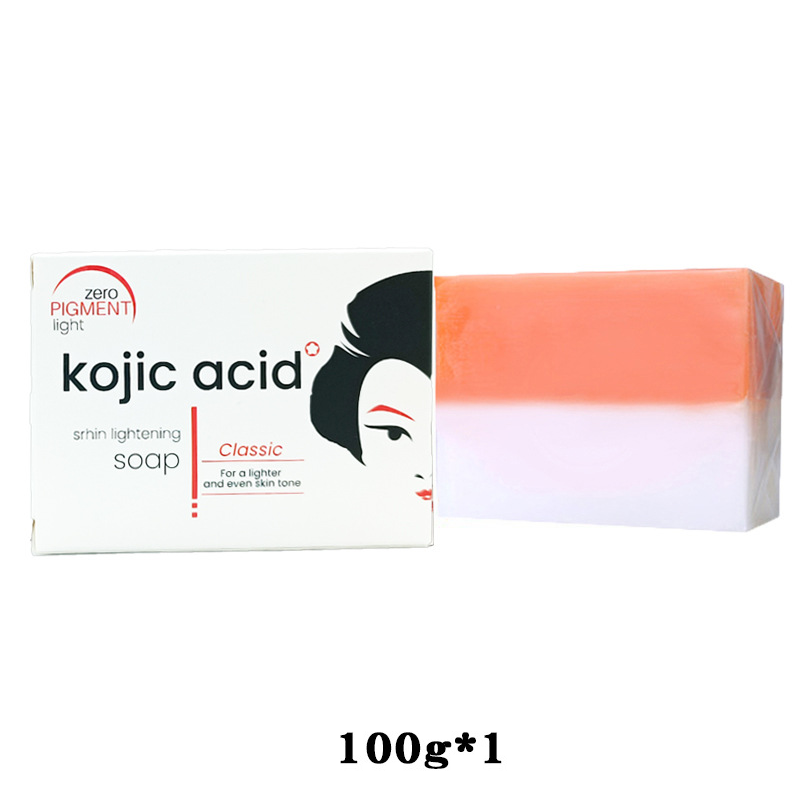 Kojic Acid Brightening Handmade Soap, Multi-Use for Face & Body