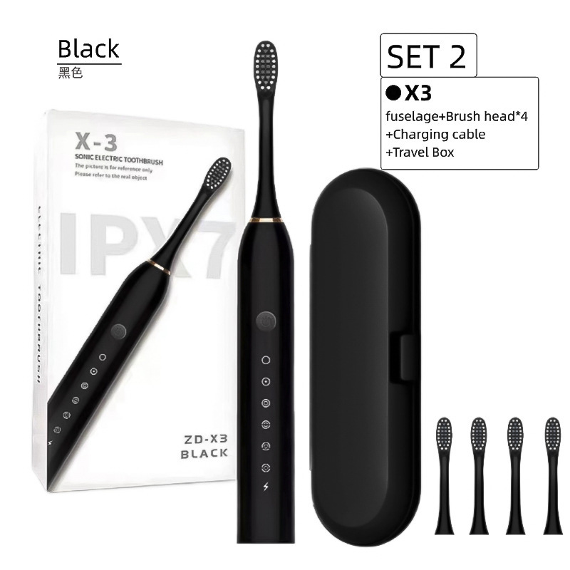 Electric Toothbrush for Adults & 60-Day Battery