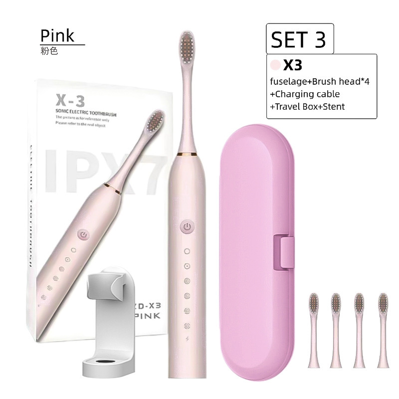 Electric Toothbrush for Adults & 60-Day Battery