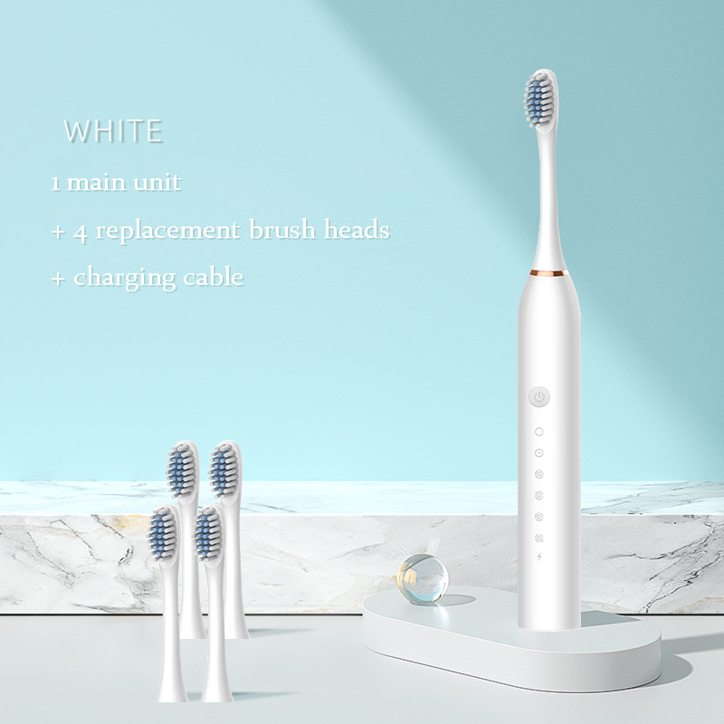 Electric Toothbrush for Adults & 60-Day Battery