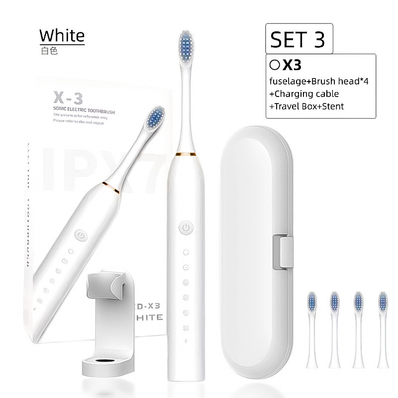 Electric Toothbrush for Adults & 60-Day Battery