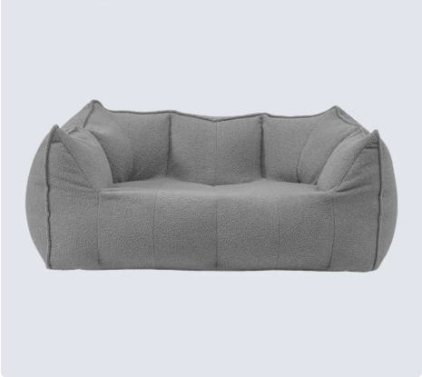 Cloud Shaped Cozy Teddy Fleece Sofa