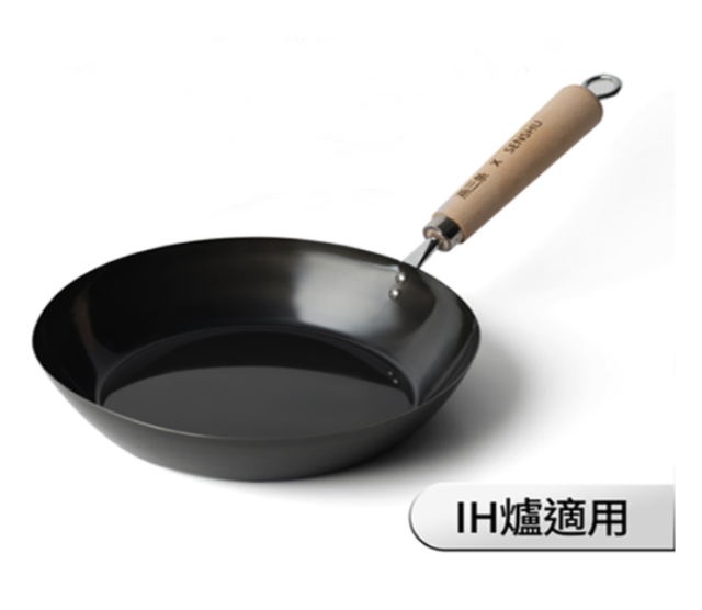 燕三條 格致良品 聯名款 鑄鐵煎鍋 炒鍋 塗層鍋 日本製 木製手柄 可拆卸 2024款
