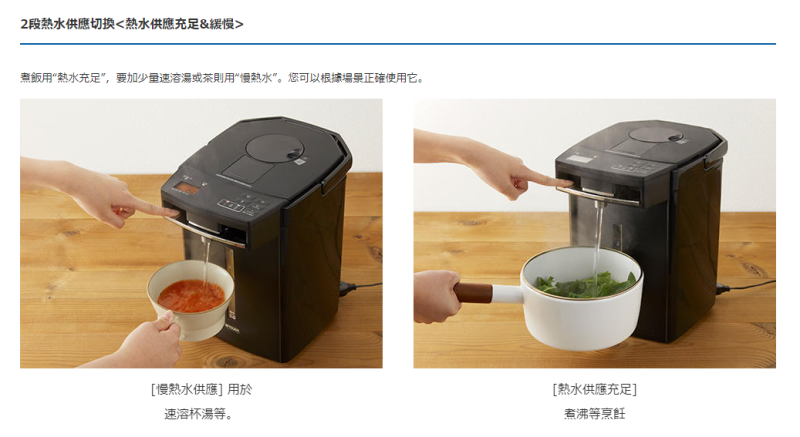 TIGER 虎牌 電熱水壺 無蒸氣 電熱水瓶 PIM-G220 PIM-G300 日本製