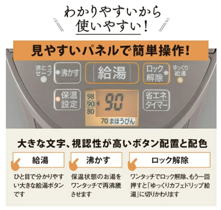 ZOJIRUSHI 象印 CV-GC22 CV-GC30 CV-GC40 電熱水瓶 2022最新