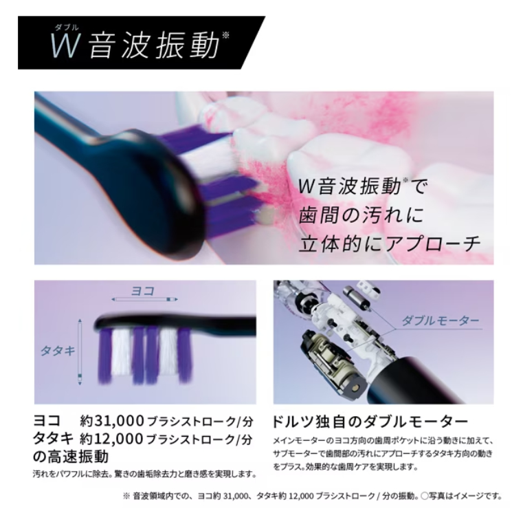 Panasonic 聲波震動牙刷 Doltz系列 EW-DT73 EW-DT63 2023款