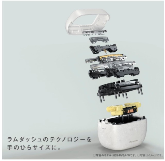 Panasonic 掌上電剃刀 ES-PV3A ES-PV6A 全球可用 USB充電 2023款