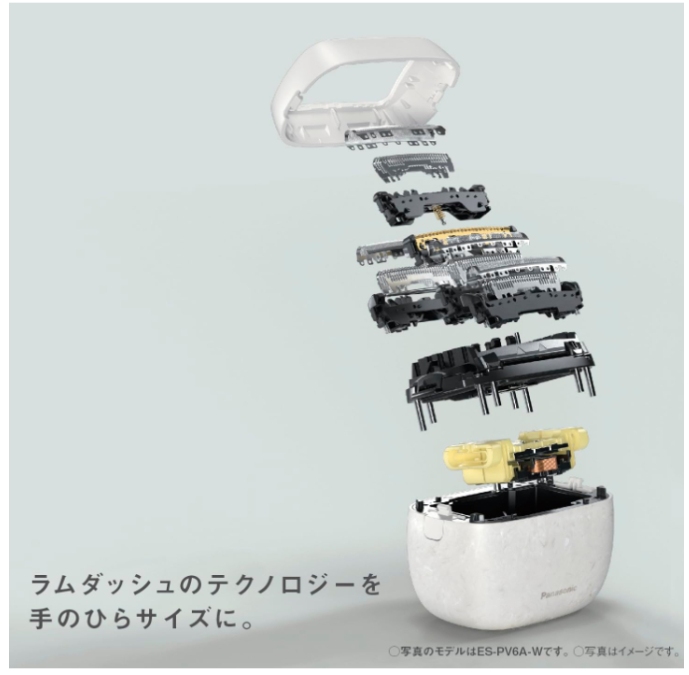 Panasonic 掌上電剃刀 ES-PV3A ES-PV6A 全球可用 USB充電 2023款