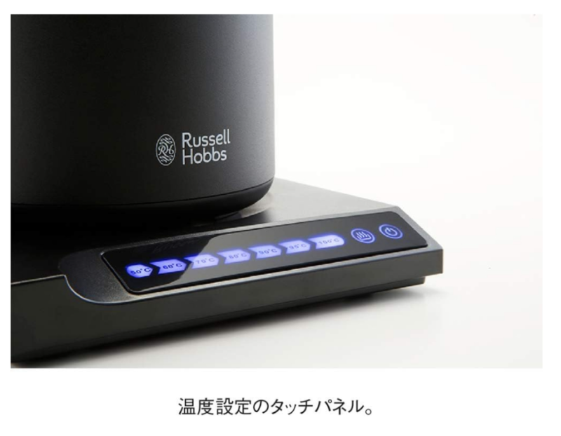 Russell Hobbs 電熱水壺 不鏽鋼 快煮壺 電熱水壺 7段溫度調節 保溫 7106JP