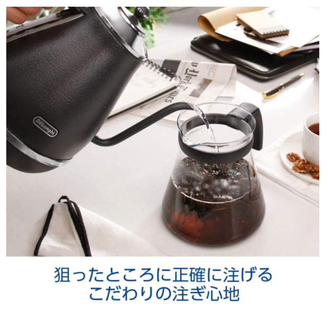 DeLonghi 迪朗奇 KBOE1230J 細口壼 快煮 溫度設定 5段保溫 1L
