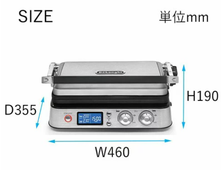 迪朗奇 Delonghi 多功能烤盤組 CGH1011DJ 溫度設定對應