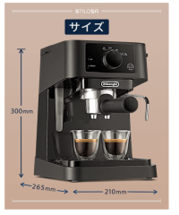 DeLonghi EC235J 迪朗奇 濃縮咖啡 卡布奇諾咖啡機 EC235J-BK