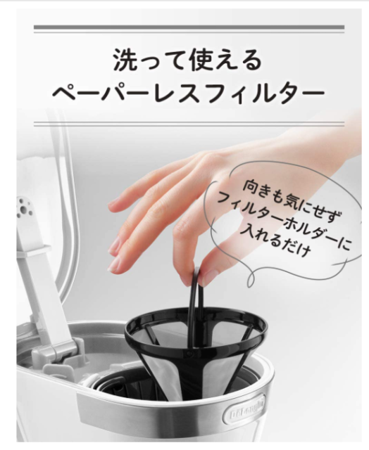 DeLonghi 滴漏式咖啡機 5杯裝 ICM12011J