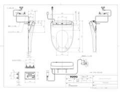 TOTO F3AW TCF4833AKS 瞬熱式馬桶圈 坐便器 頂規款