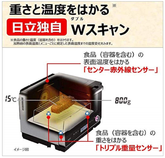 HITACHI 日立 水波爐 MROW10X 過熱水蒸氣 烤箱 燒烤