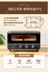 BRUNO BOE067 蒸氣烘培烤箱 多功能烤箱 烤麵包機 烤吐司機