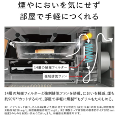 松下 Panasonic 熏製機 熏制奶酪 烤魚 烤紅薯 NF-RT1100 熏製實物