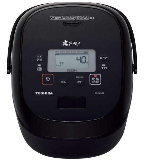 TOSHIBA 東芝 RC-10VRR RC-18VRR 電子鍋 真空壓力 IH 日本製 6人份