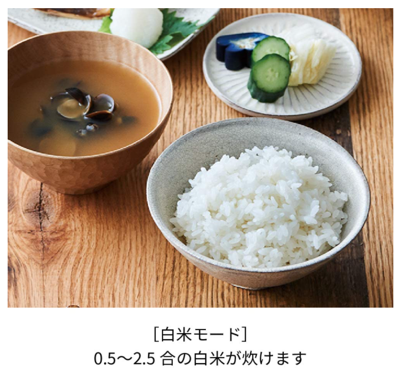 麗克特 Recolte 小型電飯煲 RCR-1 糙米/發酵/煮粥/蒸煮/低溫調理 3人份