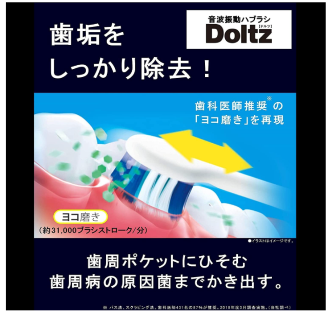 Panasonic 國際牌 Doltz 電動牙刷 EW-DL37 EW-DL38 2022
