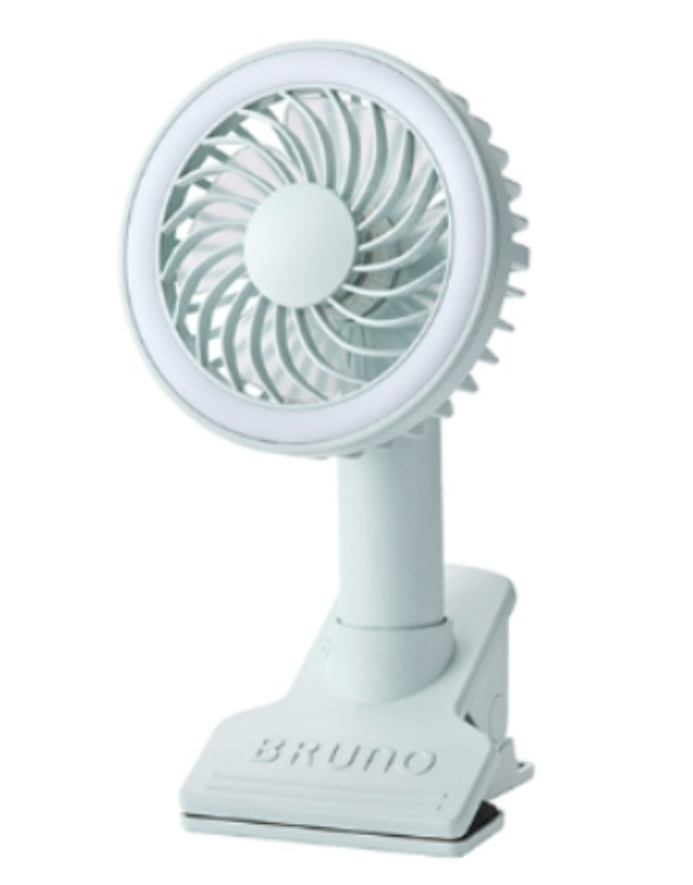 BRUNO 便攜風扇 攜帶風扇 BDE035 USB充電式 可照明 1機3用