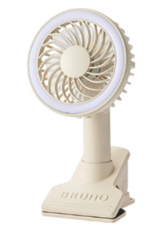 BRUNO 便攜風扇 攜帶風扇 BDE035 USB充電式 可照明 1機3用