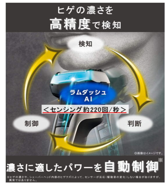 日本製 Panasonic 男士剃須刀 5 刃銀色款 ES-LV9FX