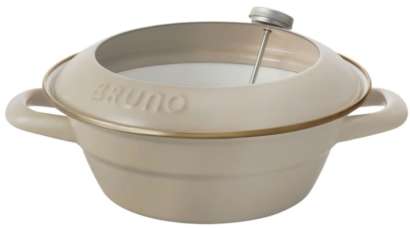 BRUNO x Fuji Horo IH對應 天婦羅鍋 20cm BHK283 溫度計型 油炸
