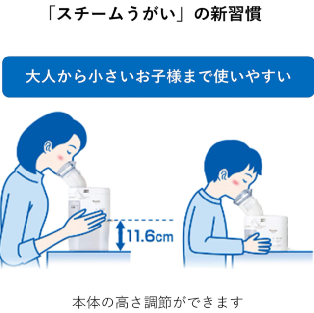 panasonic 松下蒸汽吸入器 EW-KA65-W