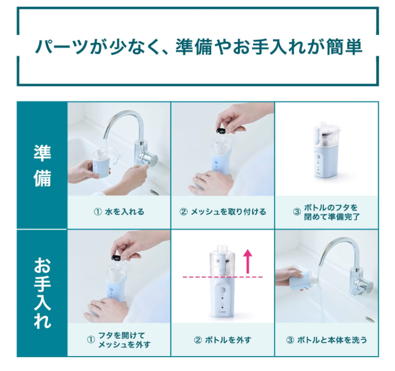 歐姆龍吸入器 手持蒸汽吸入器 NE-S20