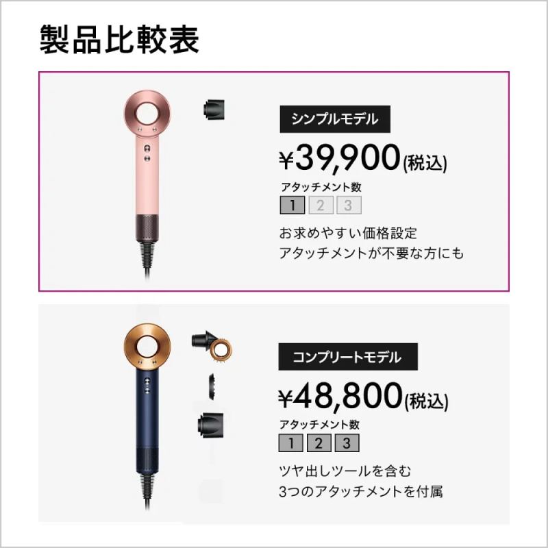 Dyson 戴森吹風機新色櫻花玫瑰金色HD08 捲髮器HS05