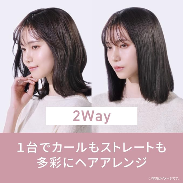 Panasonic 松下捲髮棒 捲髮棒 直髮型2way 黑色EH-HV42 EH-HS21