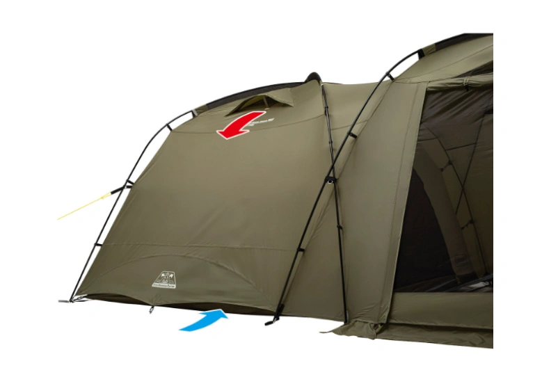 Coleman Tough Screen 2-Room House MDX 限定橄欖色附內外墊,Coleman