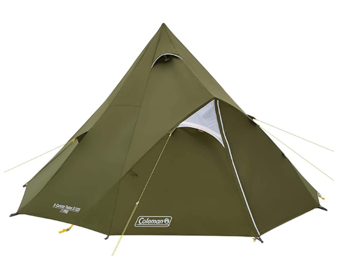 日本 Coleman 橄欖山印地安帳325 帳篷 CM-38140 印地安帳篷 露營 3-4人