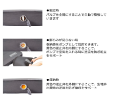 Coleman 露營者氣墊床 CM-36153 CM-36154 自動充氣式 單人 雙人 易收納