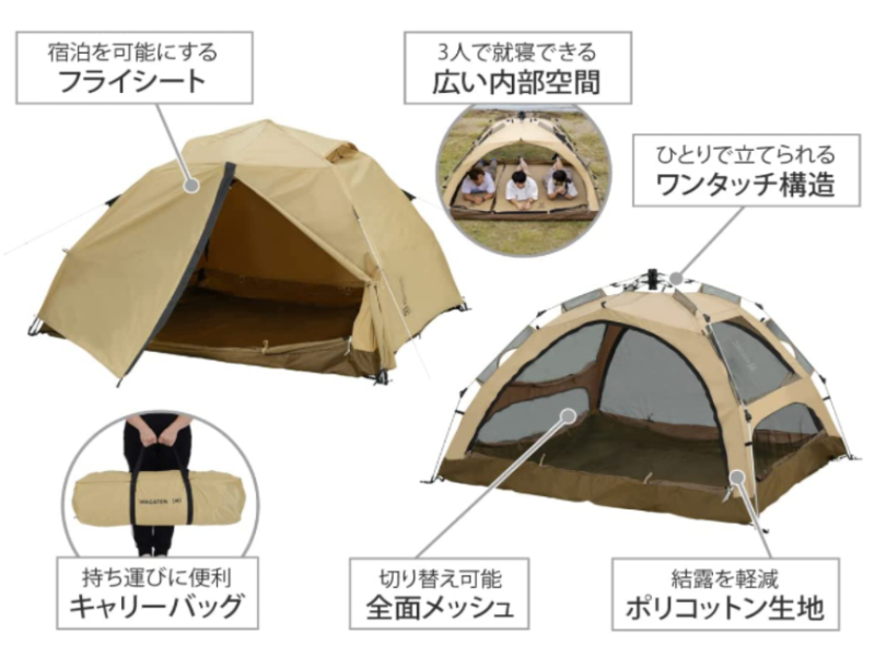 DOD 帳篷 附地墊 易收納 防紫外線 T2-981 T3-982 T5-869 戶外 露營