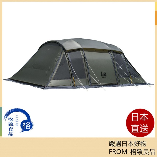 日本 Ogawa 小川 Solesto 6 人 大型隧道帳 2024款 戶外 露營