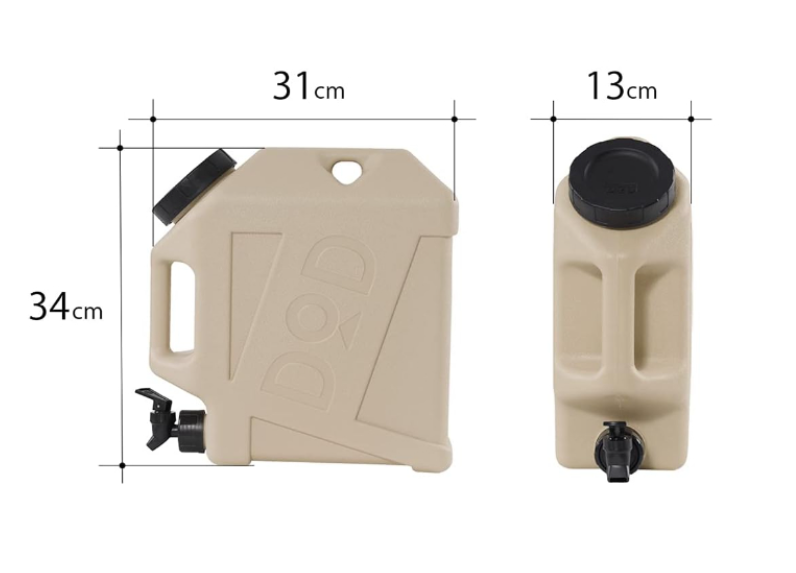 DOD 小型水箱 5L 10L 戶外 儲水器 ‎WT2-997 WT3-863 露營