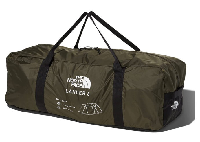 The North Face Lander 6 飛船帳 NV22317 2023款 露營 戶外