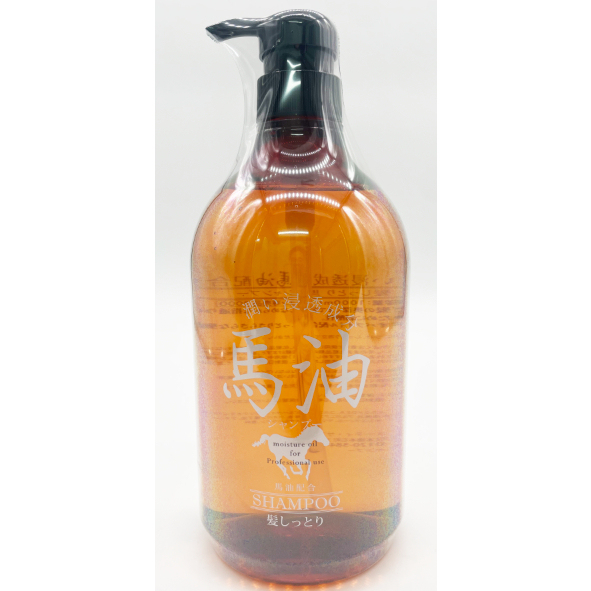 馬油成分配合 洗髮精 潤髮乳 1000ml 日本製 控油 深層滋潤 無矽溫和配方